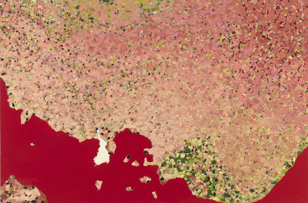 James Yuncken, Red Sea - 81 x 122 cm, acrylic media on board, 2008