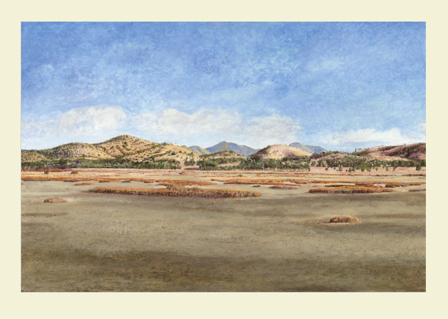 James Yuncken, Port Alma Salt Flats, giclee print, 2010