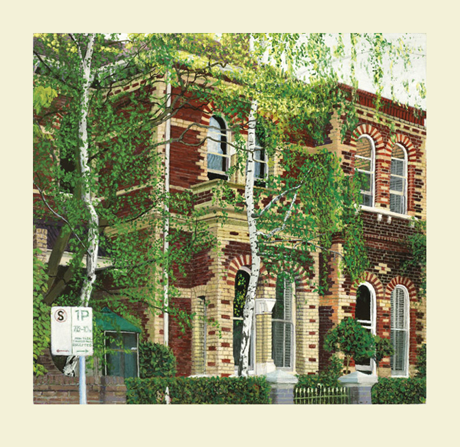 James Yuncken Powlett St East Melbourne afternoon of 20th November 2010, giclee print, edition of 25, 2012