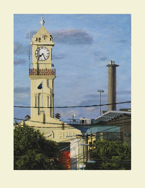 James Yuncken, Richmond Town Hall, afternoon of 6th February 2011 - giclee print, edition of 25, 2014