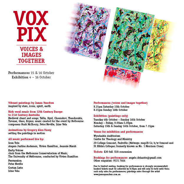 Poster for Vox Pix