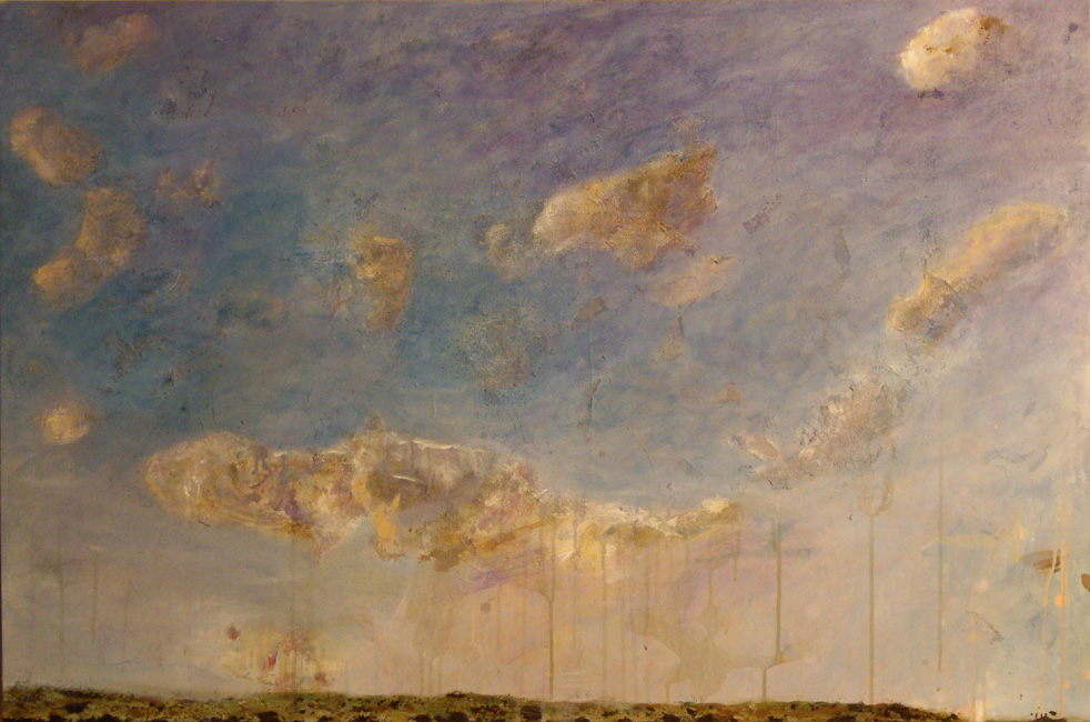 James Yuncken, The Sky Above - 80.5 x 121 cm, acrylic on board, 2009