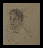 James Yuncken, Drawings from the Muse, Bust of a woman, 2000