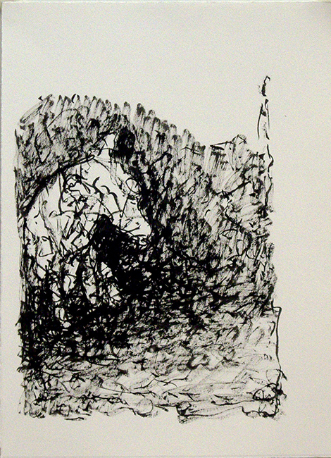 James Yuncken, Dog - 38.5 x 27.5 cm, ink on paper, 2016
