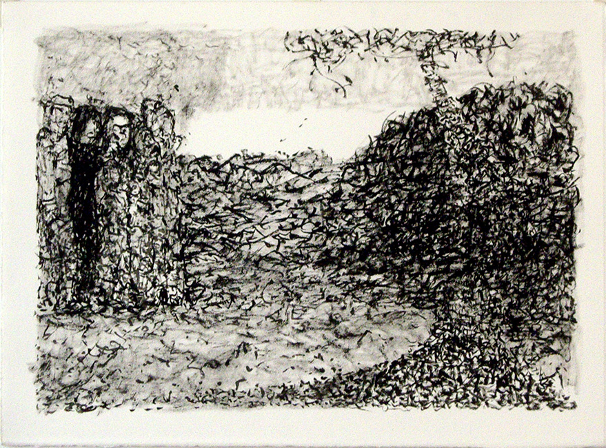 James Yuncken, Lost - 27.5 x 38.5 cm (paper), ink on paper, 2016