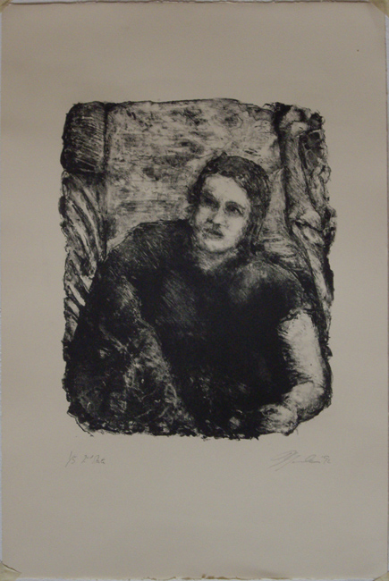 James Yuncken, Untitled - Figure with bones - 33 x 26 cm (approx.), 1992